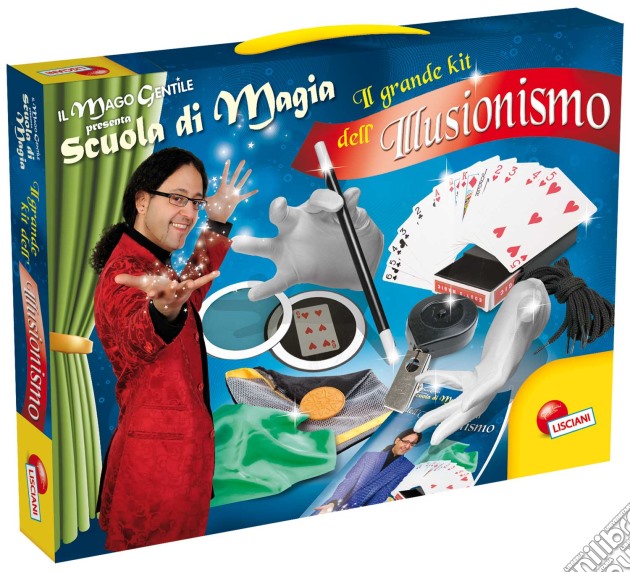 Scuola Di Magia - Il Grande Kit Dell'Illusionismo gioco di Lisciani