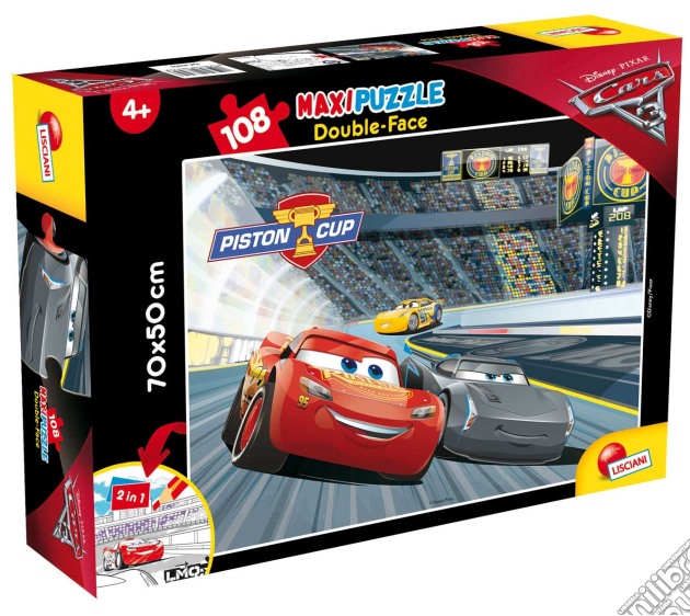 Cars 3 - Puzzle Df Supermaxi 108 Tit 03 gioco di Lisciani