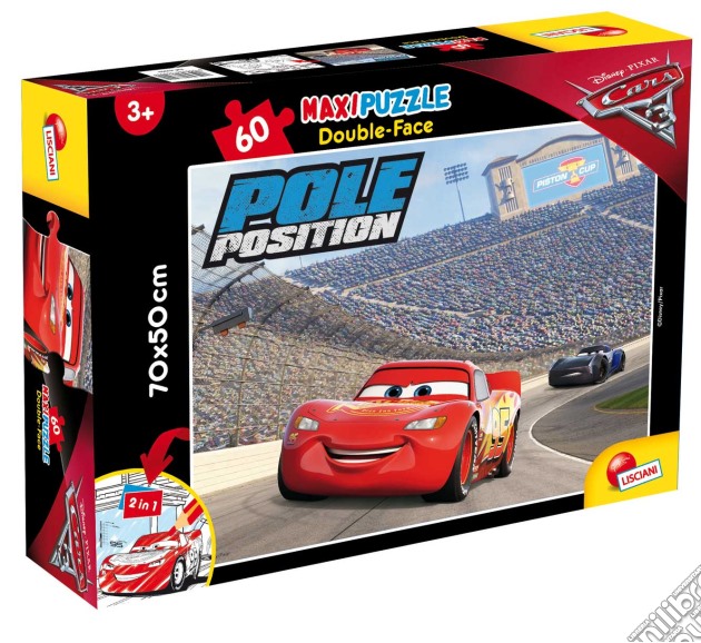 Cars 3 - Puzzle Df Supermaxi 60 Tit 01 gioco di Lisciani