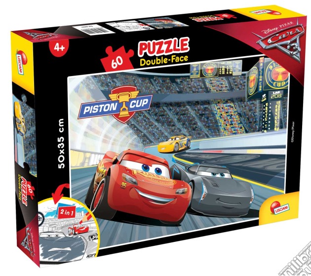 Cars 3 - Puzzle Df Plus 60 Tit 02 gioco di Lisciani