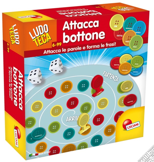 Ludoteca - Attacca Bottone gioco di Lisciani
