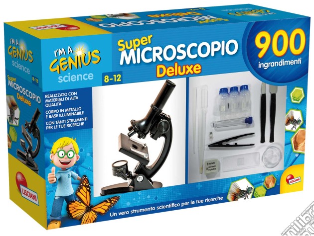 I'M A Genius - Microscopio De-Luxe New gioco di Lisciani