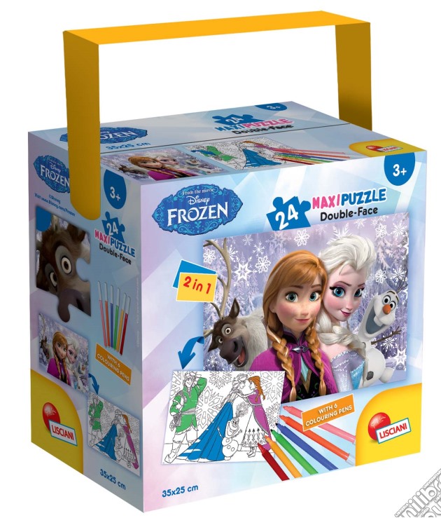 Frozen - Puzzle In A Tub Mini 35 X 50 24 Pz puzzle di Lisciani