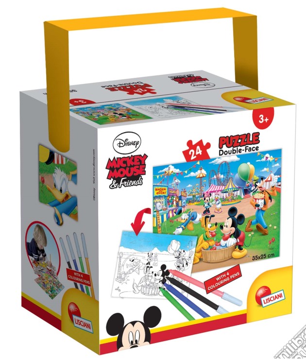 Mickey (Puzzle in a tub mini 30 x 50 24 pz.) gioco di Lisciani