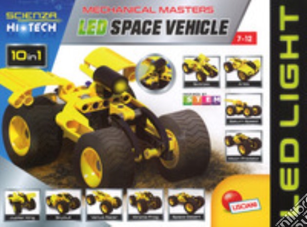 Scienza Hi Tech - Costruzioni Mini Con Led Space Vehicle gioco di Lisciani