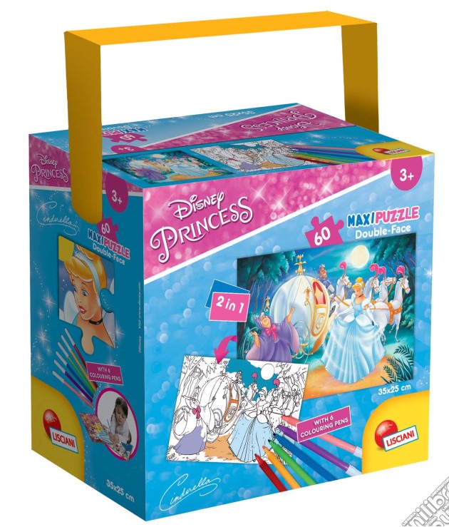 Princess (Puzzle in a tub mini 30 x 50 60 pz.) gioco di Lisciani