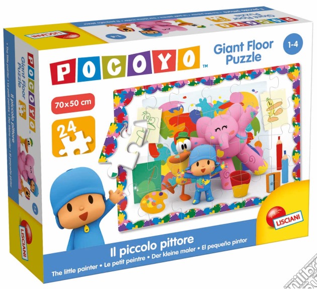 Pocoyo Giant Floor Puzzle - Il Piccolo Pittore gioco di Lisciani