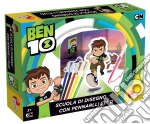 Ben 10 - Scuola Di Disegno Con Pennarelli Spray