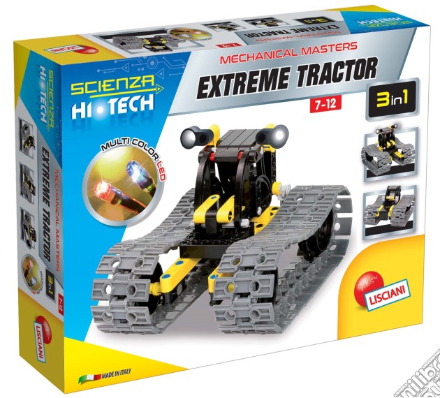 Scienza Hi Tech - Costruzioni Mini Con Led Tractor gioco di Lisciani
