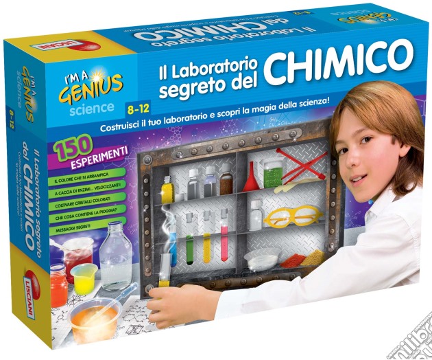 Piccolo Genio - 150 Esperimenti Di Chimica gioco di Lisciani