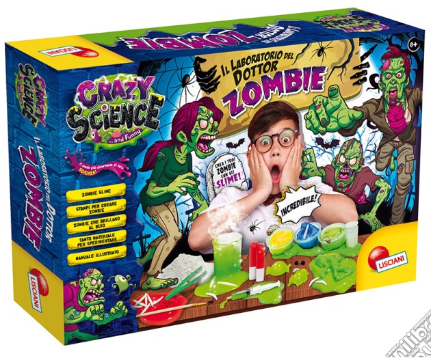 Crazy Science Il Laboratorio Del Dottor Zombie gioco di Lisciani