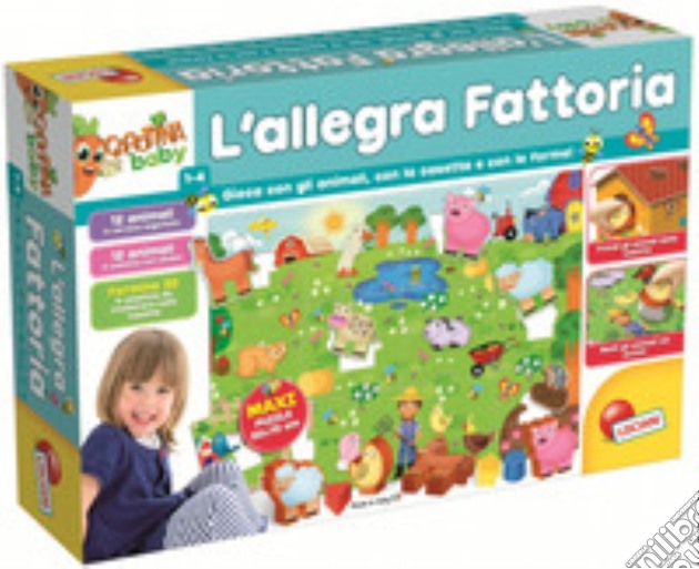 Carotina Baby La Mia Allegra Fattoria gioco di Lisciani