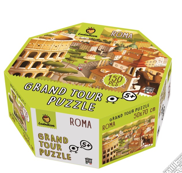 Ludattica - Puzzle Grand Tour Roma gioco