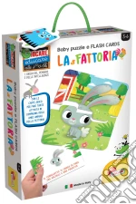 La fattoria. Baby puzzle. Flash cards