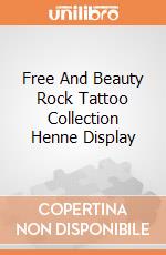 Free And Beauty Rock Tattoo Collection Henne Display gioco di Lisciani