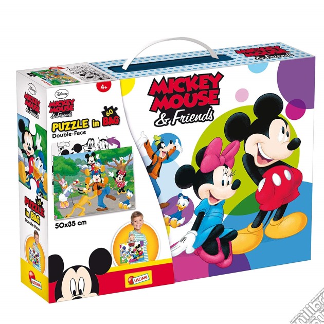 Puzzle In Bag 60 Mickey puzzle di Lisciani