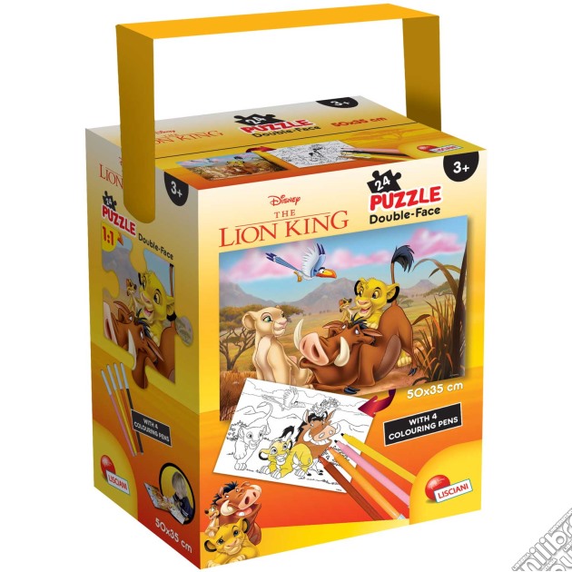 Lion King (Puzzle in a tub mini 24 pz.) gioco di Lisciani