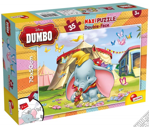 Puzzle Df Supermaxi 35 Dumbo puzzle di Lisciani