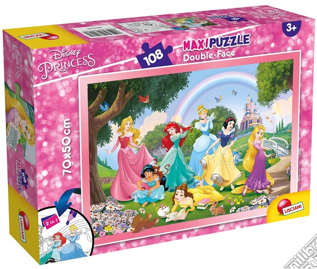 Puzzle Df Supermaxi 108 Princess Tit 2 puzzle di Lisciani