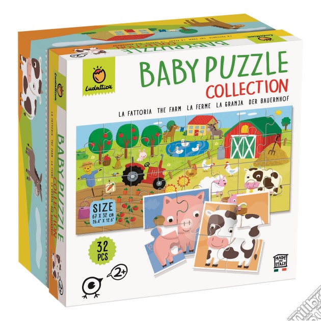 Ludattica - Baby Puzzle Collection La Fattoria gioco