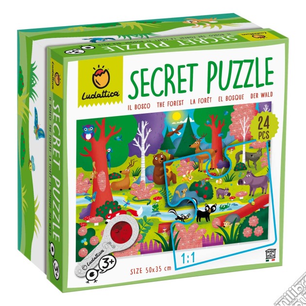 Ludattica - Secret Puzzle 24 Pz Il Bosco puzzle
