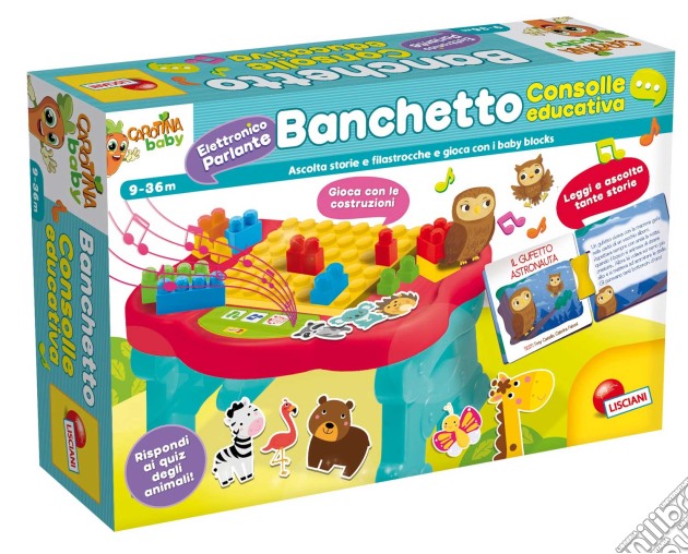Carotina Baby - Banchetto Elettronico Consolle Educativa gioco di Lisciani