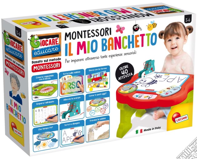 Montessori - Il Mio Primo Banchetto gioco di Lisciani