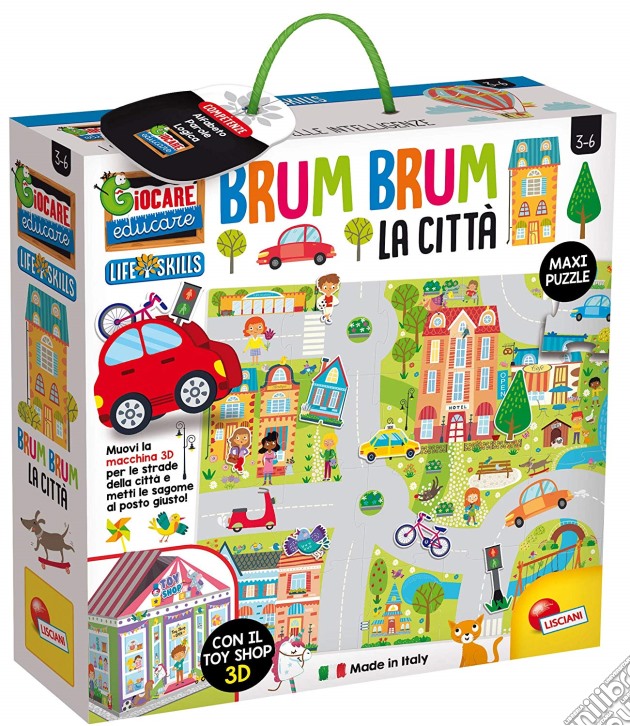 Brum Brum - La Citta' gioco di Lisciani