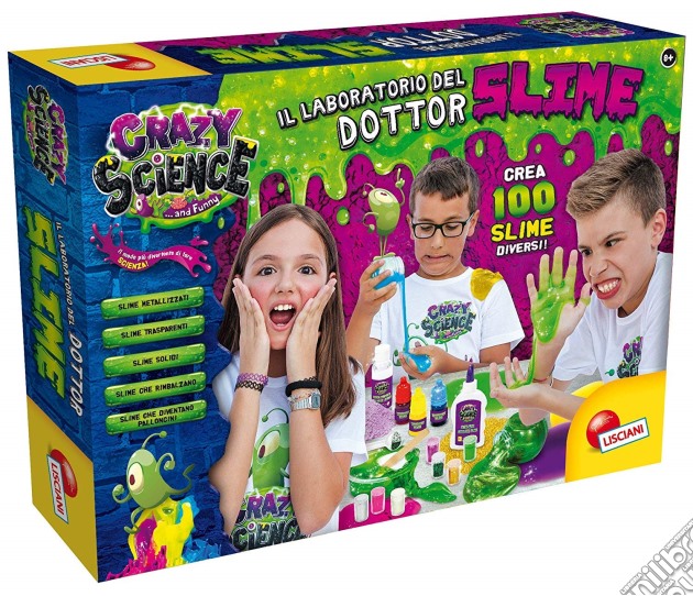 Crazy Science - Il Grande Laboratorio Del Dottor Slime gioco di Lisciani