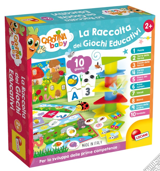 Carotina - Baby - La Raccolta Dei Giochi Educativi gioco di Lisciani