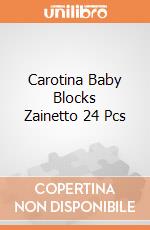 Carotina Baby Blocks Zainetto 24 Pcs gioco di Lisciani