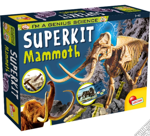 Piccolo Genio - Super Kit Mammuth gioco di Lisciani