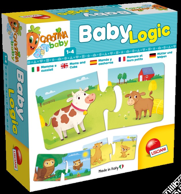 Carotina - Baby Logic Mamme E Cuccioli gioco di Lisciani