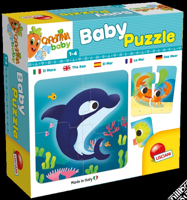 Carotina - Baby Puzzle Il Mare gioco di Lisciani