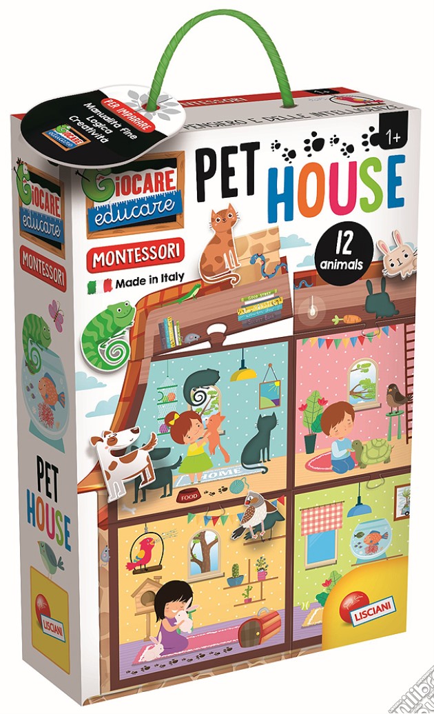 Montessori Pet House gioco di Lisciani