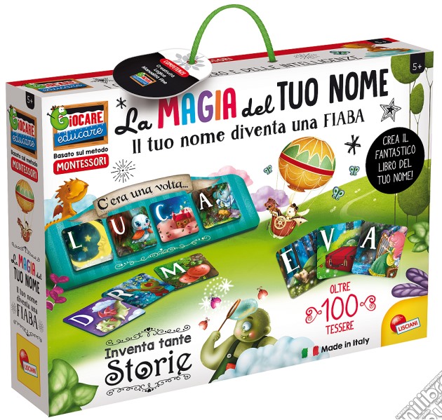 Montessori La Magia Del Tuo Nome gioco di Lisciani