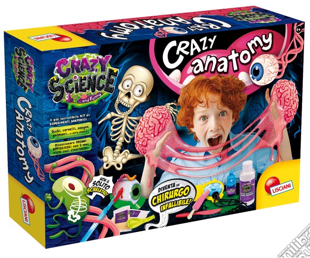 Crazy Science Crazy Anathomy gioco di Lisciani