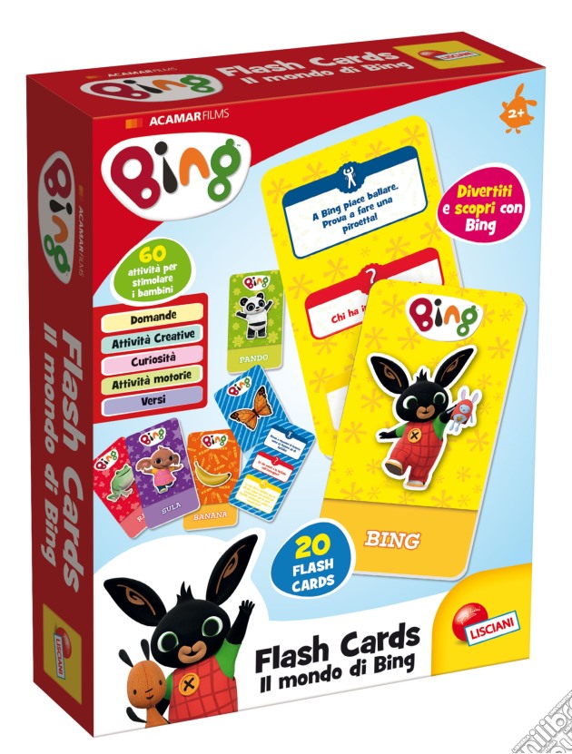 Bing - Flash Cards gioco di Lisciani