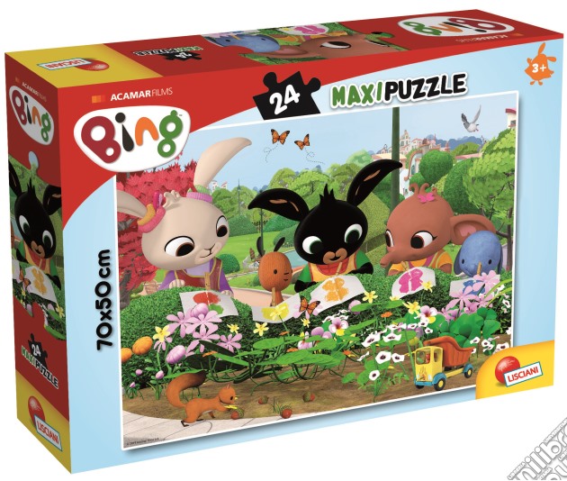 Bing - Puzzle Supermaxi 24 Pz - Osserviamo La Natura! puzzle di Lisciani