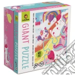 Magic unicorn. Giant puzzle
