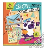 Happy animals. Creative stickers gioco