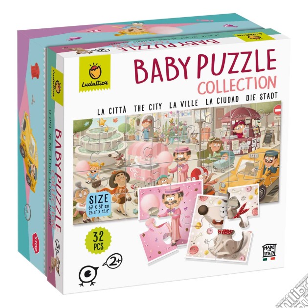 Ludattica - Baby Puzzle Collection - The City gioco