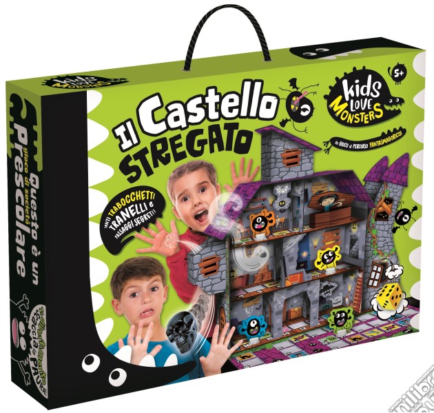 Kids Love Monsters - Castello Stregato gioco di Lisciani