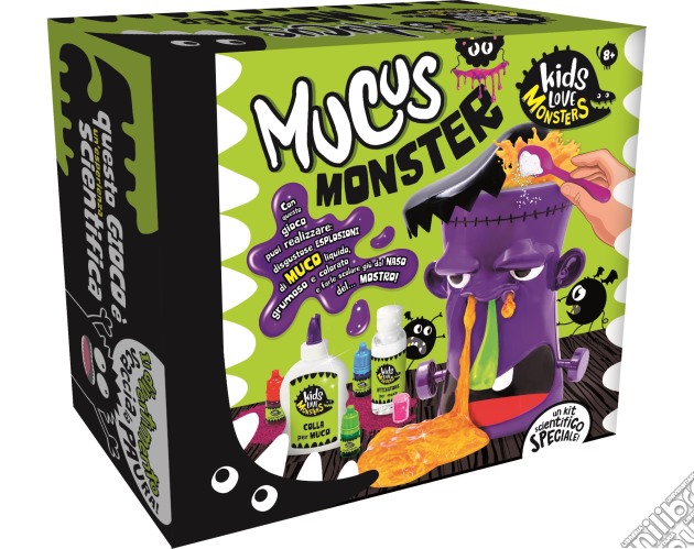 Kids Love Monsters - Mucus Monsters gioco di Lisciani