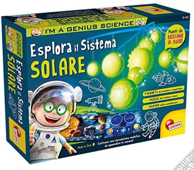 Piccolo Genio - Laboratorio Esplora Il Sistema Solare gioco di Lisciani