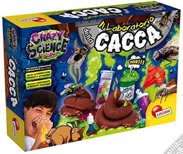 Crazy Science - Laboratorio Della Cacca gioco di Lisciani