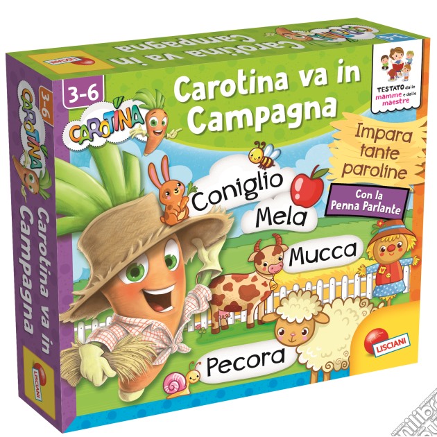 Lisciani: Carotina - Penna Parlante Carotina Va In Campagna gioco di Lisciani