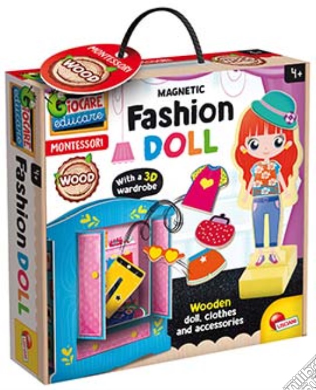 Lisciani: Montessori - Legno Fashion Doll gioco di Lisciani