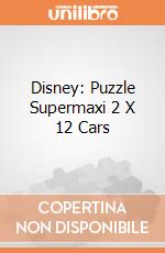 Disney: Puzzle Supermaxi 2 X 12 Cars puzzle di Lisciani