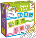 Lisciani: Carotina - Quadrotte Logica 3 In 1 giochi